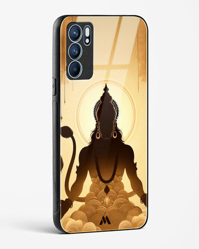 Vayu Putra Hanuman Glass Case Phone Cover (Oppo)