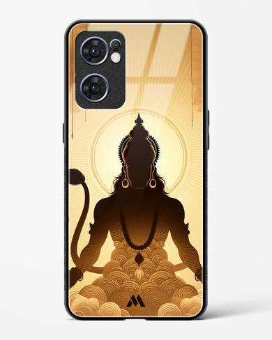 Vayu Putra Hanuman Glass Case Phone Cover (Oppo)