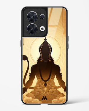 Vayu Putra Hanuman Glass Case Phone Cover (Oppo)