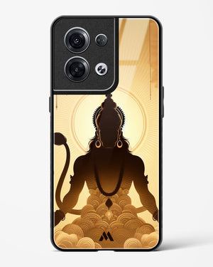 Vayu Putra Hanuman Glass Case Phone Cover (Oppo)
