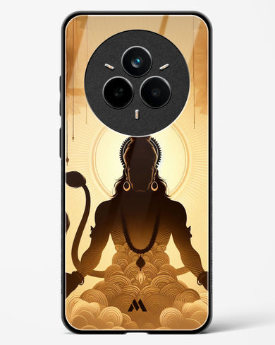 Vayu Putra Hanuman Glass Case Phone Cover (Realme)