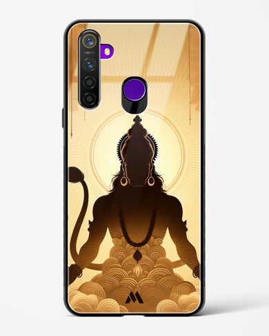 Vayu Putra Hanuman Glass Case Phone Cover (Realme)