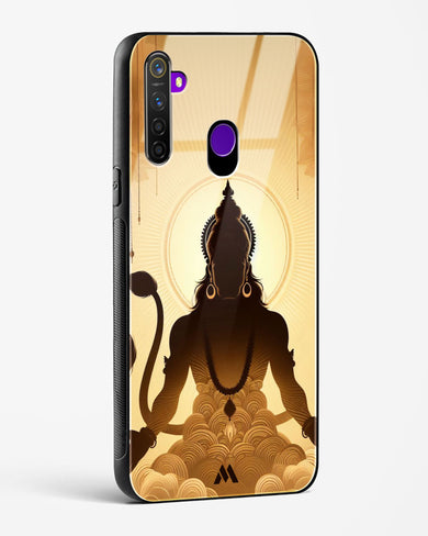 Vayu Putra Hanuman Glass Case Phone Cover (Realme)