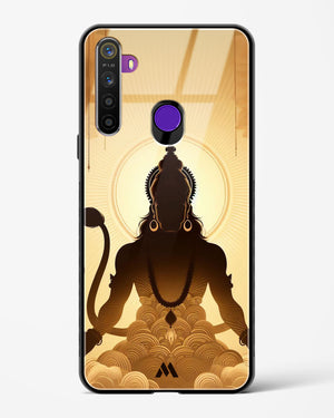 Vayu Putra Hanuman Glass Case Phone Cover (Realme)