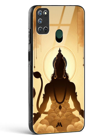 Vayu Putra Hanuman Glass Case Phone Cover (Realme)