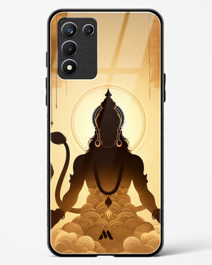 Vayu Putra Hanuman Glass Case Phone Cover (Realme)