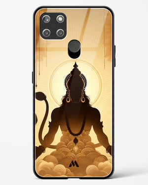 Vayu Putra Hanuman Glass Case Phone Cover (Realme)