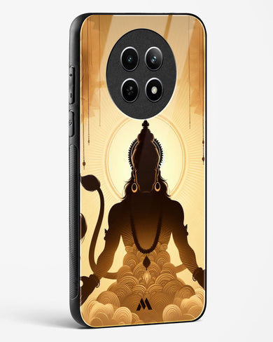 Vayu Putra Hanuman Glass Case Phone Cover (Realme)