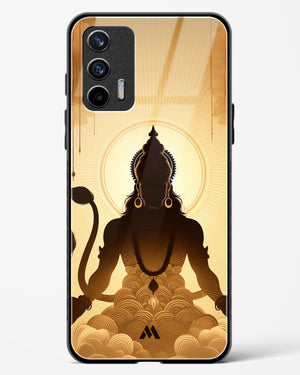 Vayu Putra Hanuman Glass Case Phone Cover (Realme)