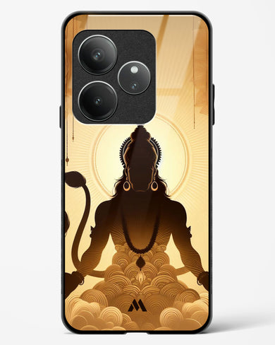 Vayu Putra Hanuman Glass Case Phone Cover (Realme)