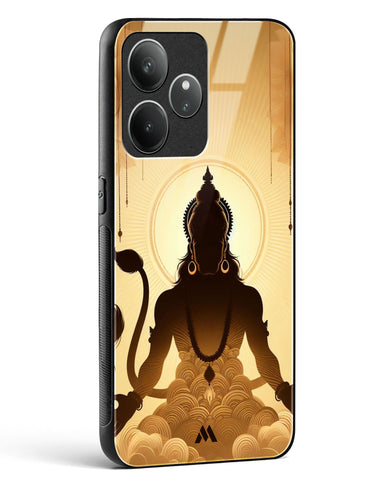 Vayu Putra Hanuman Glass Case Phone Cover (Realme)