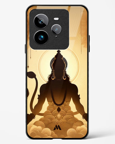Vayu Putra Hanuman Glass Case Phone Cover (Realme)