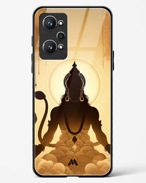 Vayu Putra Hanuman Glass Case Phone Cover (Realme)