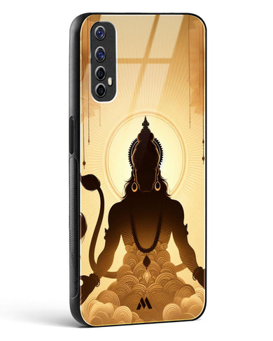 Vayu Putra Hanuman Glass Case Phone Cover (Realme)