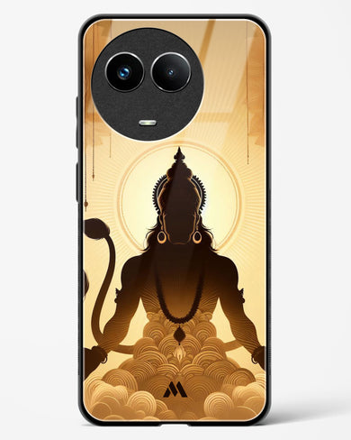 Vayu Putra Hanuman Glass Case Phone Cover (Realme)