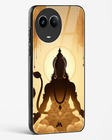 Vayu Putra Hanuman Glass Case Phone Cover (Realme)