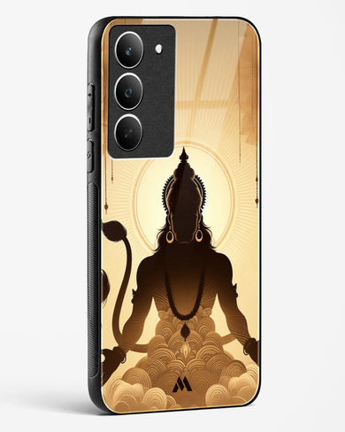 Vayu Putra Hanuman Glass Case Phone Cover (Realme)