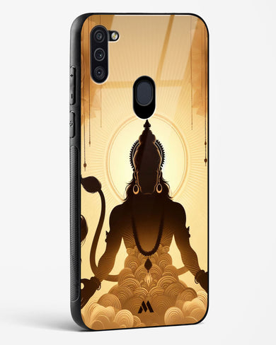 Vayu Putra Hanuman Glass Case Phone Cover (Samsung)