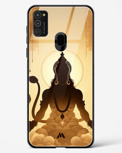 Vayu Putra Hanuman Glass Case Phone Cover (Samsung)