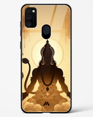 Vayu Putra Hanuman Glass Case Phone Cover (Samsung)