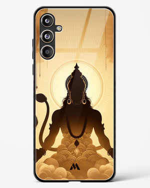 Vayu Putra Hanuman Glass Case Phone Cover (Samsung)