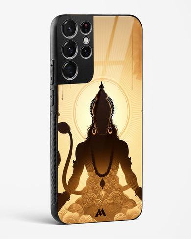 Vayu Putra Hanuman Glass Case Phone Cover (Samsung)