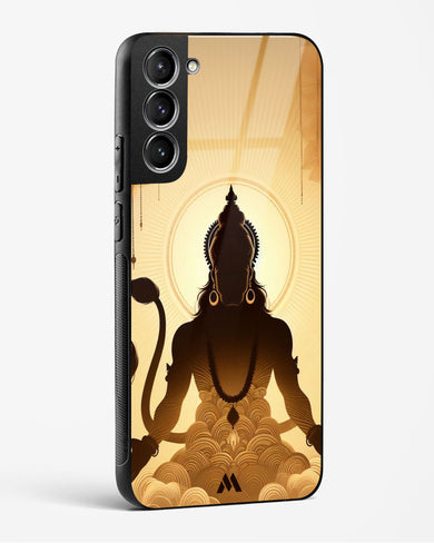 Vayu Putra Hanuman Glass Case Phone Cover (Samsung)