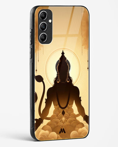 Vayu Putra Hanuman Glass Case Phone Cover (Samsung)