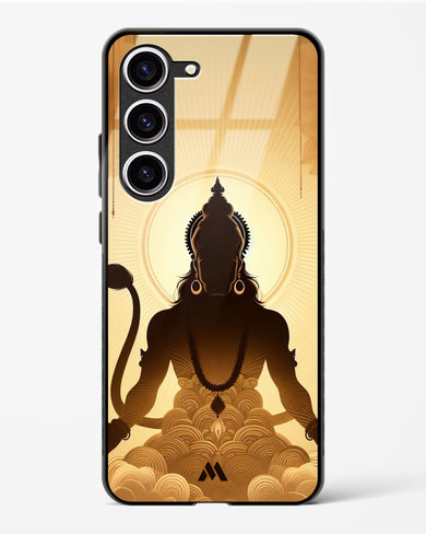 Vayu Putra Hanuman Glass Case Phone Cover (Samsung)