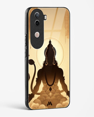 Vayu Putra Hanuman Glass Case Phone Cover (Vivo)