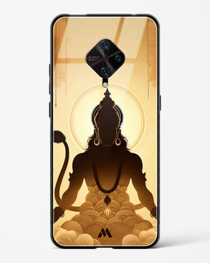 Vayu Putra Hanuman Glass Case Phone Cover (Vivo)