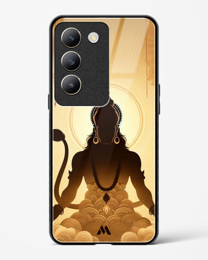 Vayu Putra Hanuman Glass Case Phone Cover (Vivo)