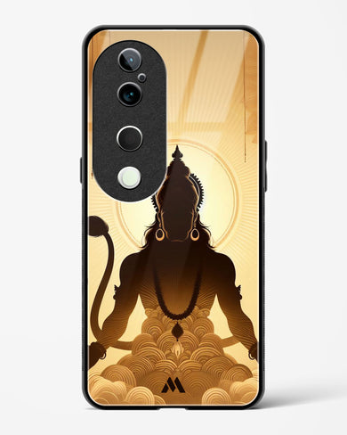 Vayu Putra Hanuman Glass Case Phone Cover (Vivo)