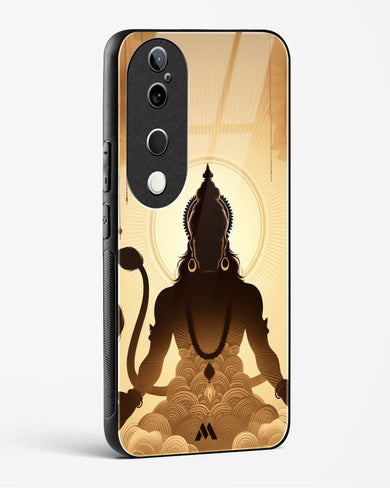 Vayu Putra Hanuman Glass Case Phone Cover (Vivo)