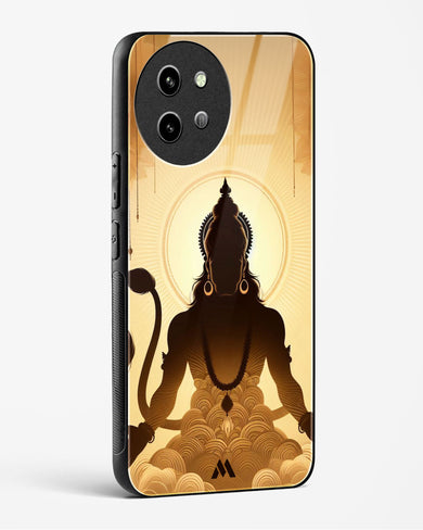 Vayu Putra Hanuman Glass Case Phone Cover (Vivo)
