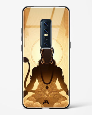 Vayu Putra Hanuman Glass Case Phone Cover (Vivo)
