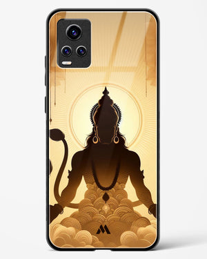 Vayu Putra Hanuman Glass Case Phone Cover (Vivo)