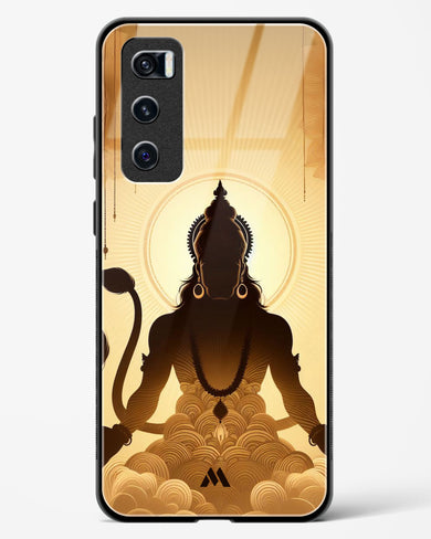 Vayu Putra Hanuman Glass Case Phone Cover (Vivo)