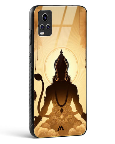 Vayu Putra Hanuman Glass Case Phone Cover (Vivo)