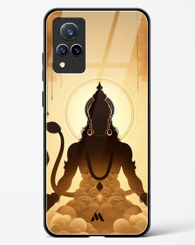 Vayu Putra Hanuman Glass Case Phone Cover (Vivo)