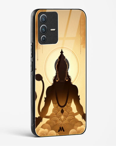 Vayu Putra Hanuman Glass Case Phone Cover (Vivo)