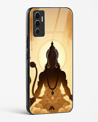 Vayu Putra Hanuman Glass Case Phone Cover (Vivo)