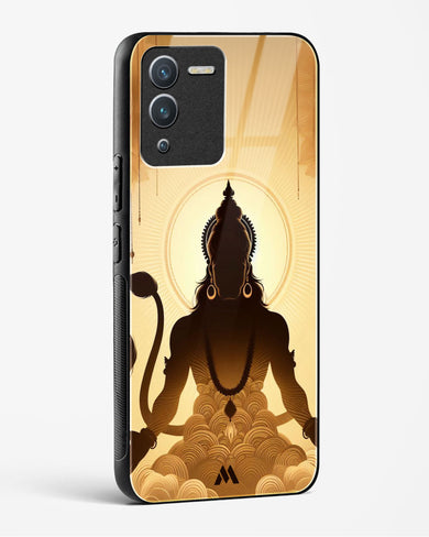 Vayu Putra Hanuman Glass Case Phone Cover (Vivo)