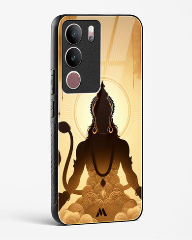 Vayu Putra Hanuman Glass Case Phone Cover (Vivo)