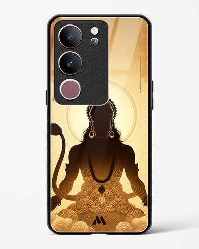 Vayu Putra Hanuman Glass Case Phone Cover (Vivo)