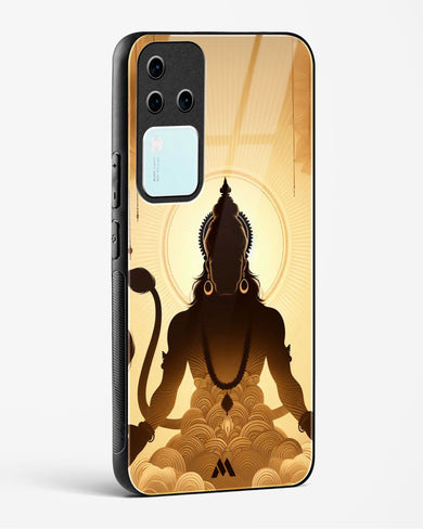 Vayu Putra Hanuman Glass Case Phone Cover (Vivo)