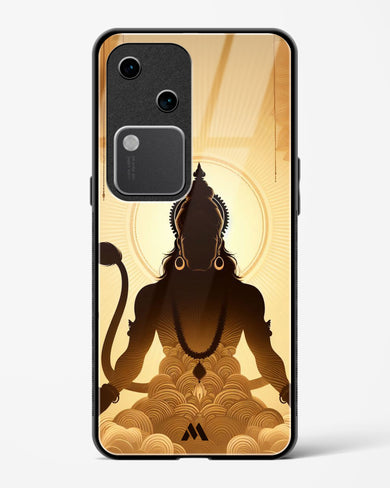 Vayu Putra Hanuman Glass Case Phone Cover (Vivo)