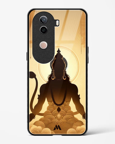 Vayu Putra Hanuman Glass Case Phone Cover (Vivo)