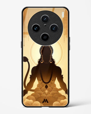 Vayu Putra Hanuman Glass Case Phone Cover (Vivo)