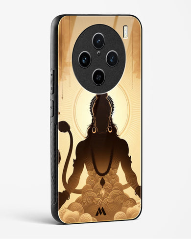 Vayu Putra Hanuman Glass Case Phone Cover (Vivo)